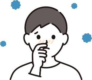 花粉症イラスト